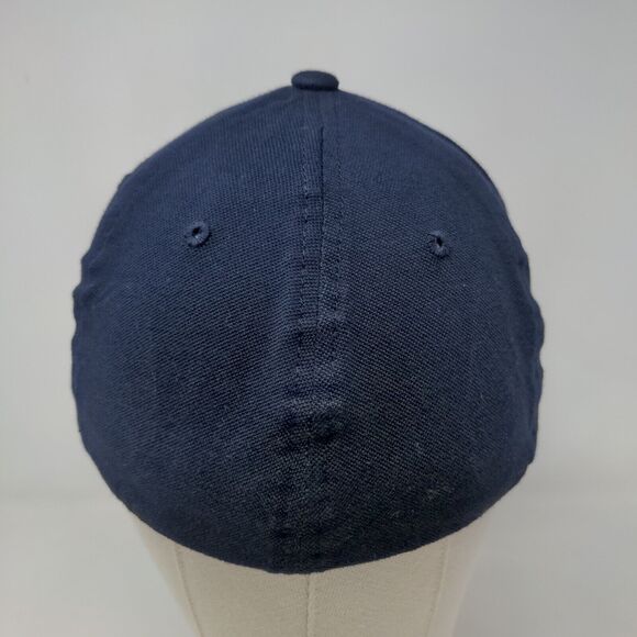 Sean John Men's Fitted Hat Blue Size M/L Embroidered Logo 100% Cotton - Picture 5 of 8